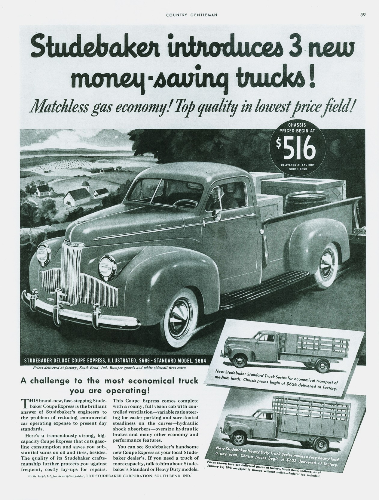 1941 Studebaker Trucks